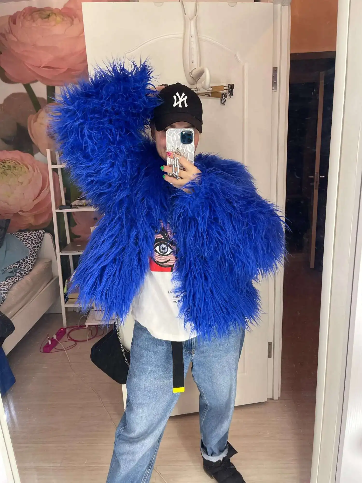 34 Colors 3XL Fur Coats Women Autumn Winter Top Fashion Faux Fur Coat Elegant Thick Warm Faux Fur Jackets For Women 2025 Top MA7