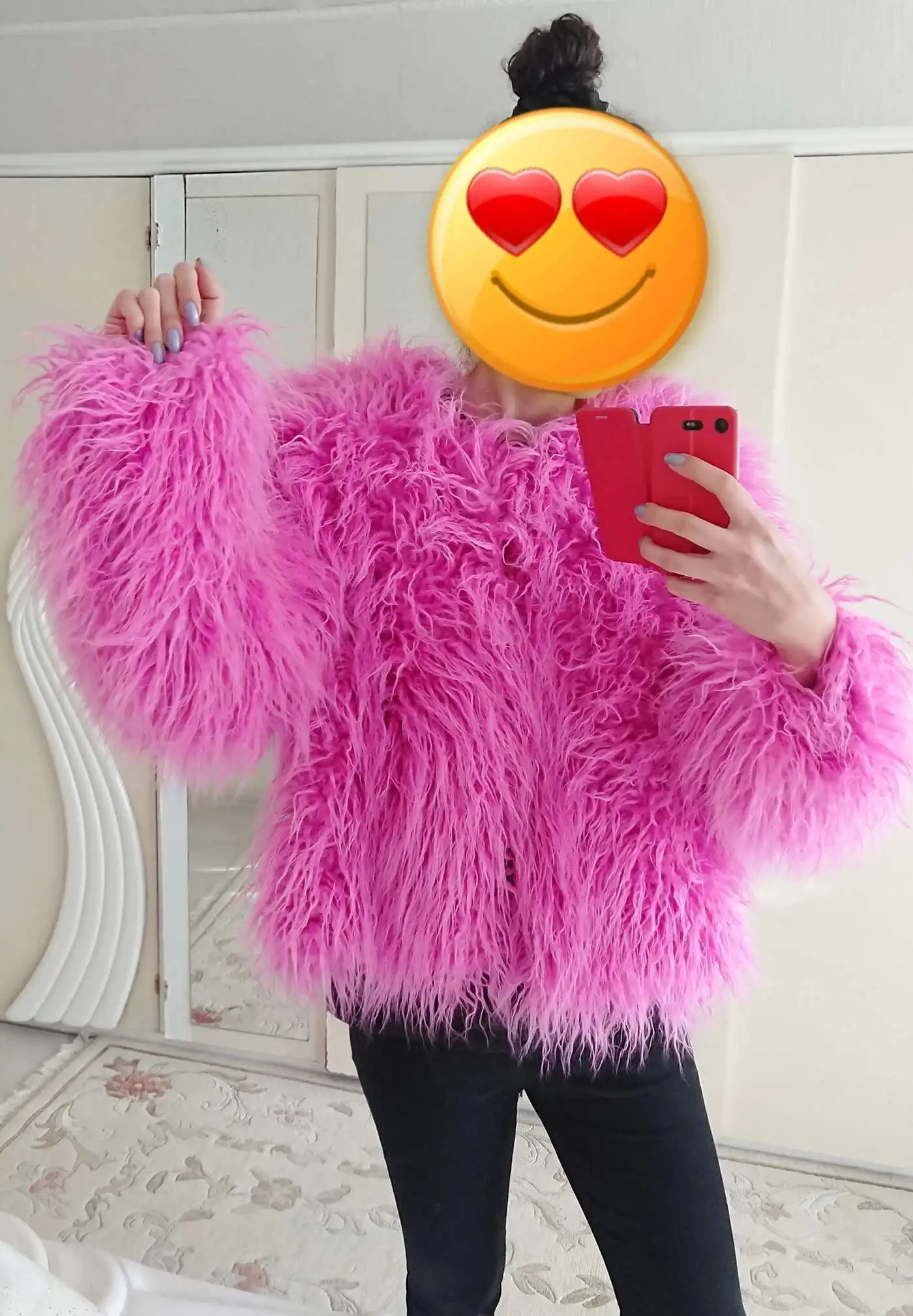 34 Colors 3XL Fur Coats Women Autumn Winter Top Fashion Faux Fur Coat Elegant Thick Warm Faux Fur Jackets For Women 2025 Top MA7