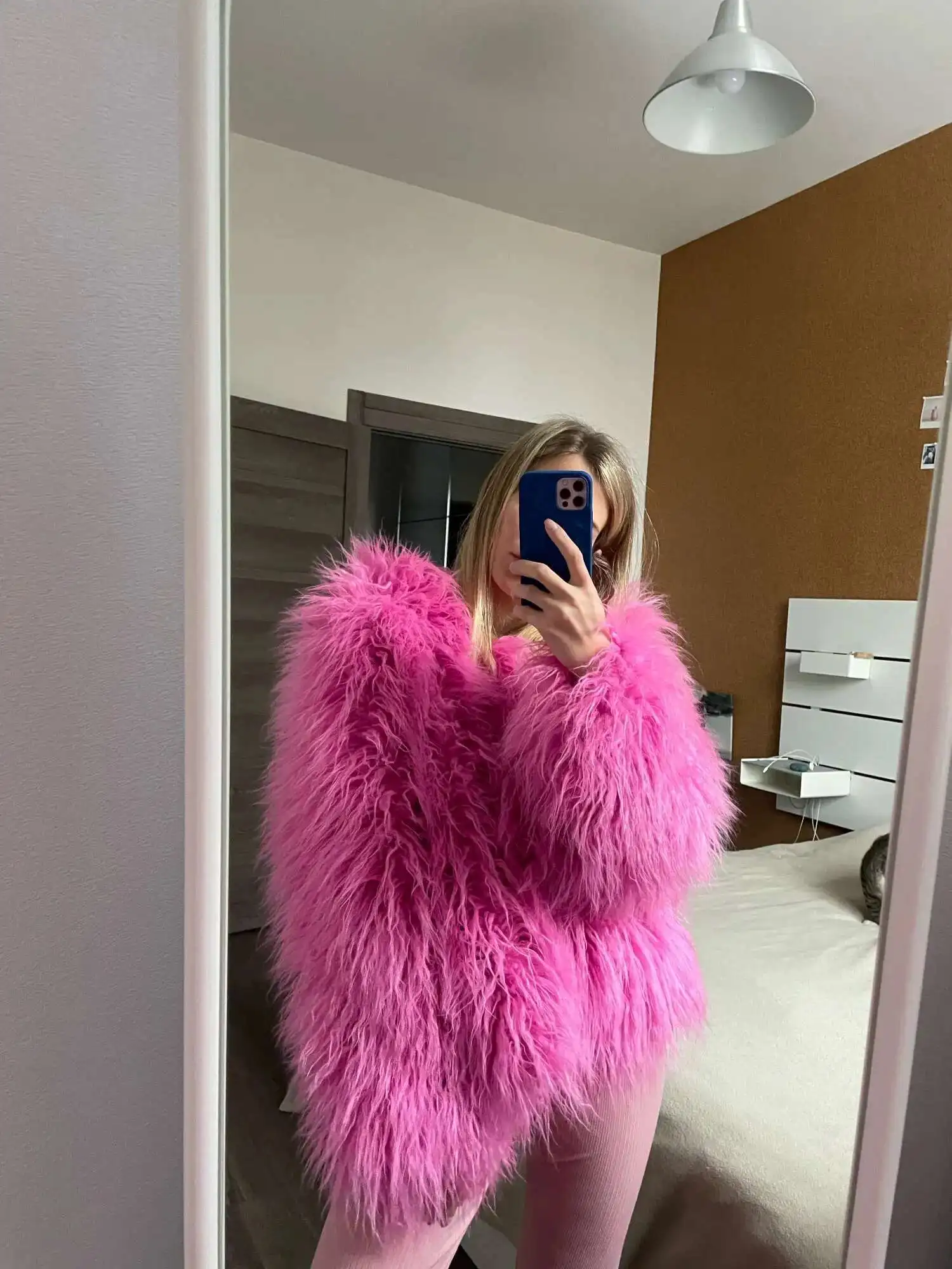 34 Colors 3XL Fur Coats Women Autumn Winter Top Fashion Faux Fur Coat Elegant Thick Warm Faux Fur Jackets For Women 2025 Top MA7