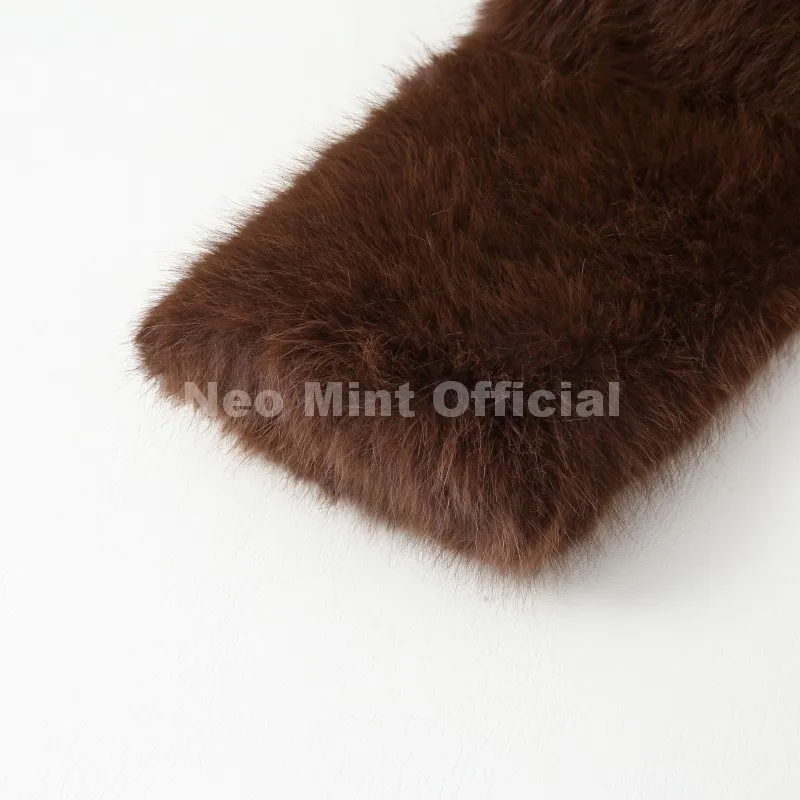 Neo Mint 2025 Winter Hot Brown Belted Faux Fur Coat Women Thick Warm Long Fox Fur Jacket Chic Brand Fashion Girls Furry Overcoat