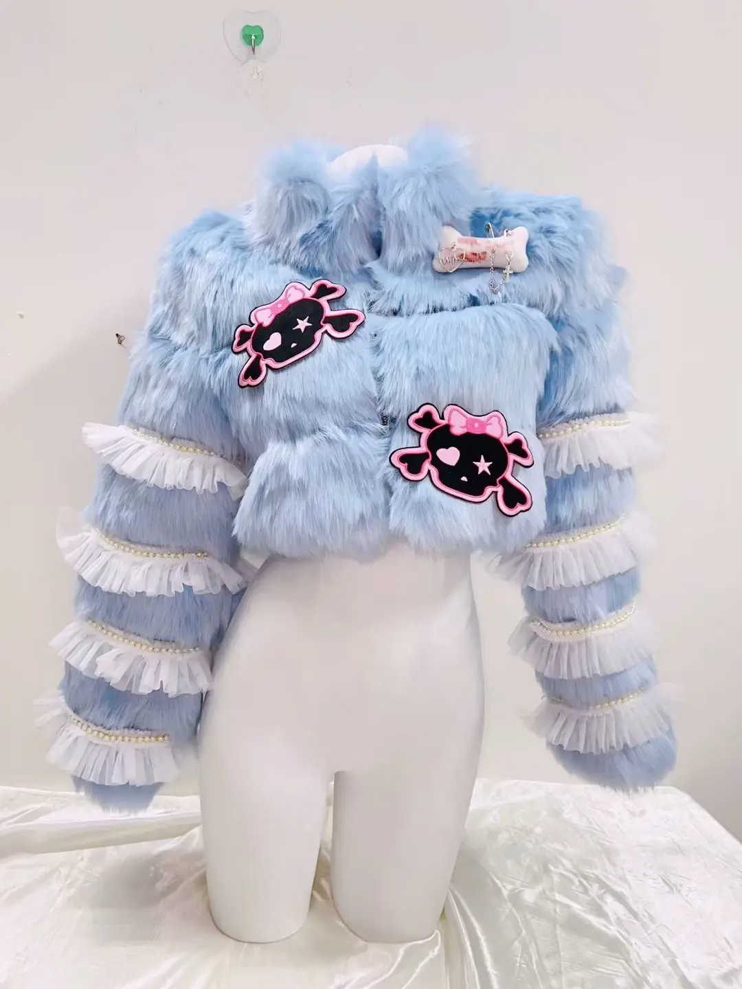 gothic clothes y2k clothes y2k fashion vintage PinkFaux Fur y2k accessories y2k Faux Fur Harajuku Faux Fur Kawaii Faux Fur