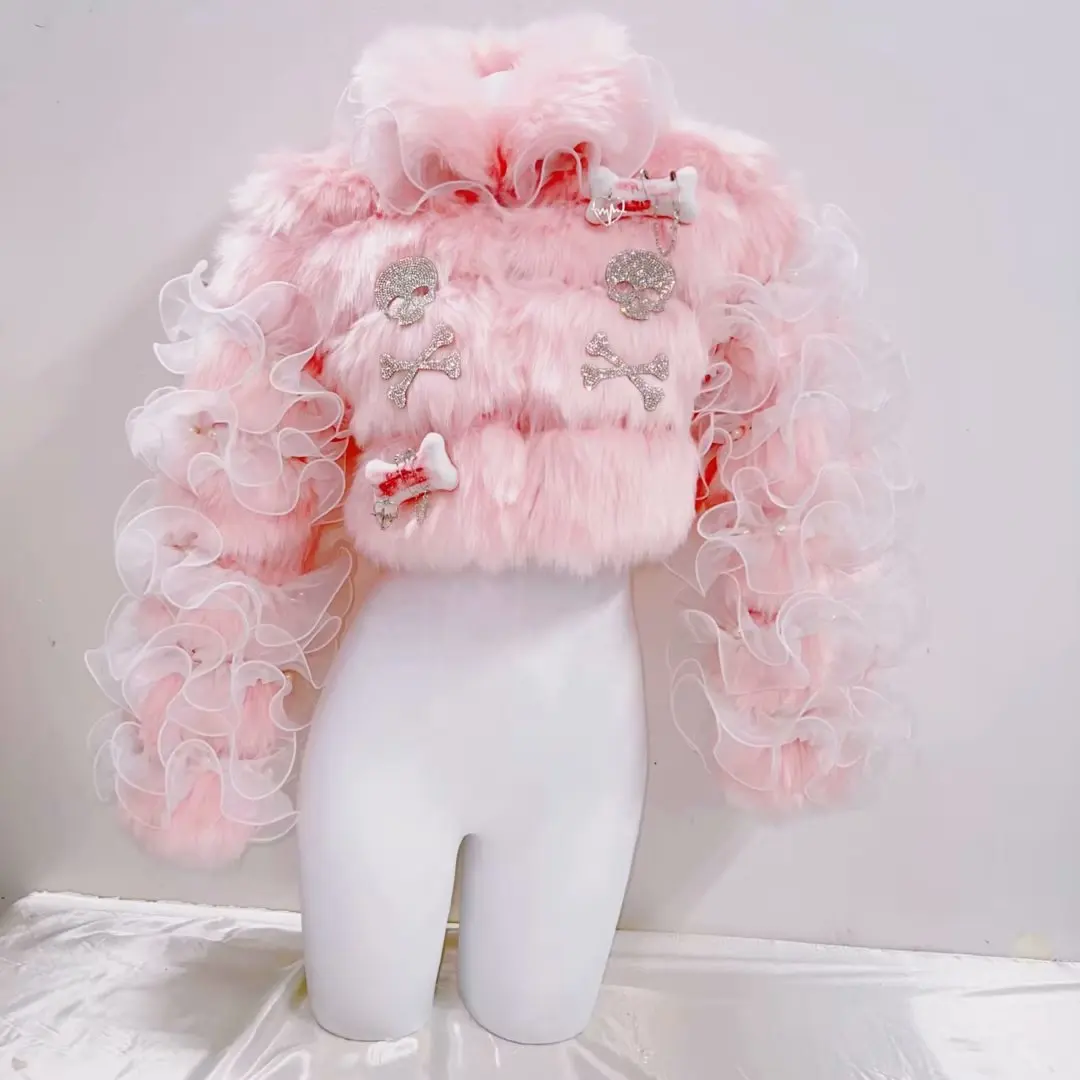 gothic clothes y2k clothes y2k fashion vintage PinkFaux Fur y2k accessories y2k Faux Fur Harajuku Faux Fur Kawaii Faux Fur