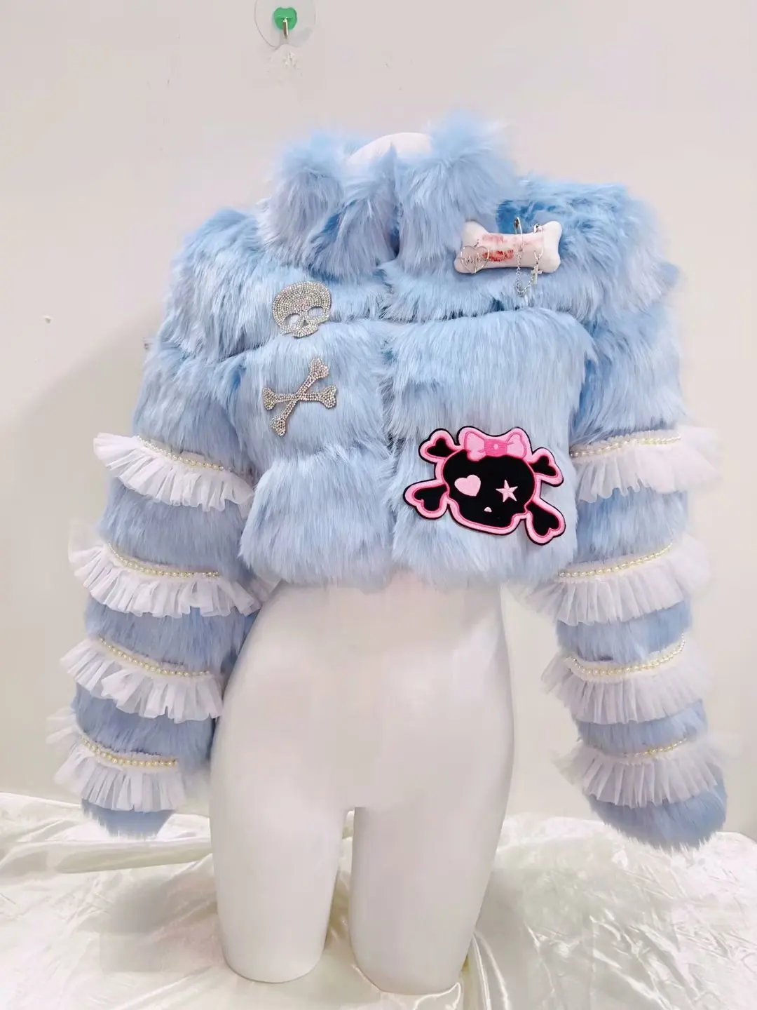 gothic clothes y2k clothes y2k fashion vintage PinkFaux Fur y2k accessories y2k Faux Fur Harajuku Faux Fur Kawaii Faux Fur