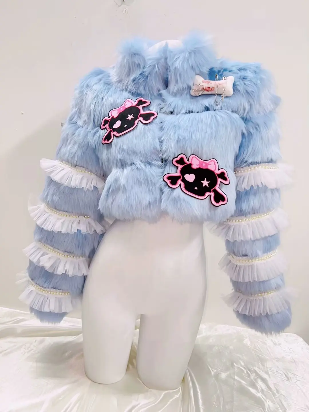 gothic clothes y2k clothes y2k fashion vintage PinkFaux Fur y2k accessories y2k Faux Fur Harajuku Faux Fur Kawaii Faux Fur