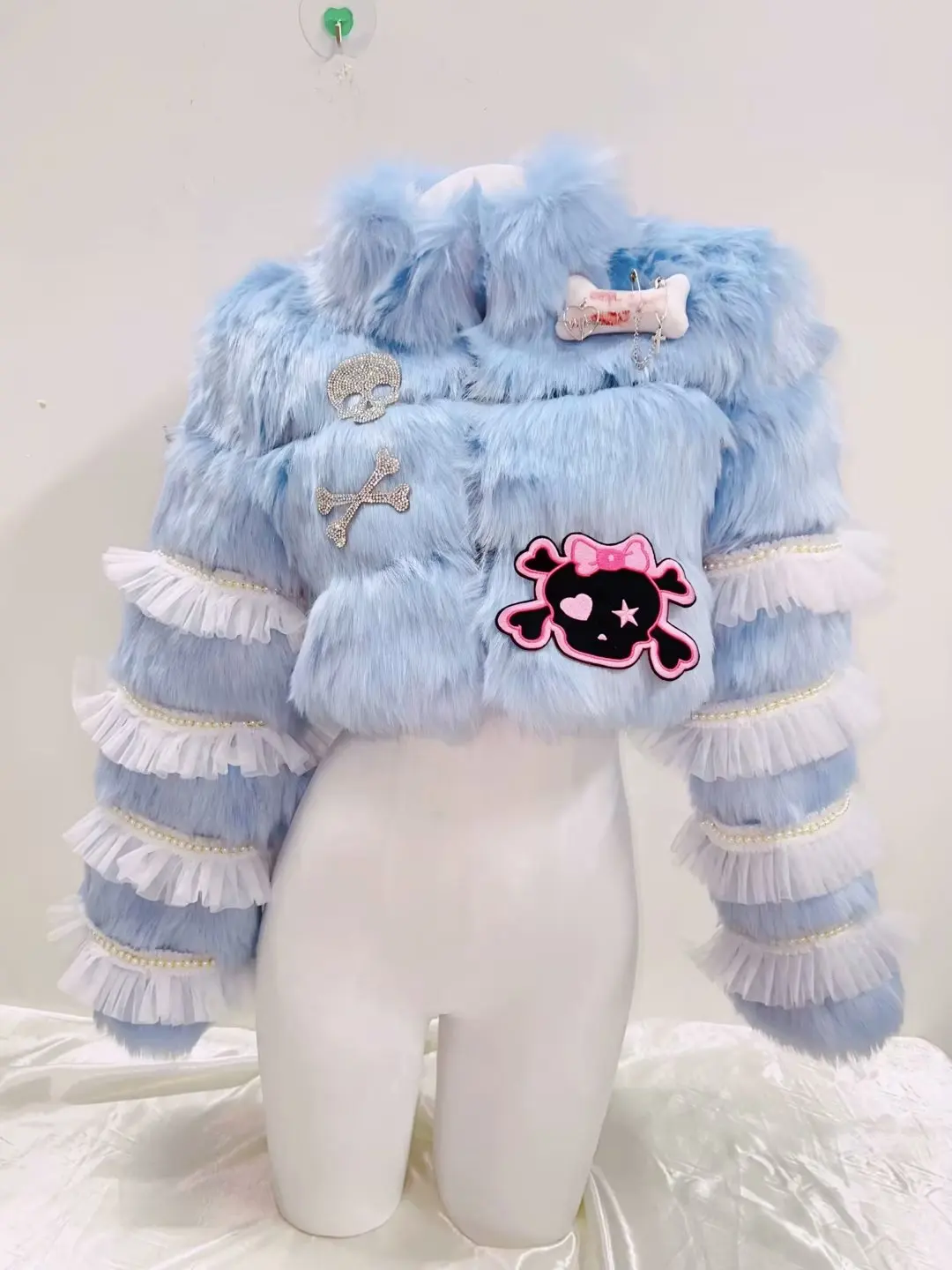 gothic clothes y2k clothes y2k fashion vintage PinkFaux Fur y2k accessories y2k Faux Fur Harajuku Faux Fur Kawaii Faux Fur