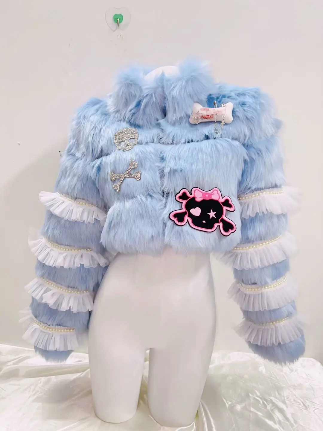 gothic clothes y2k clothes y2k fashion vintage PinkFaux Fur y2k accessories y2k Faux Fur Harajuku Faux Fur Kawaii Faux Fur