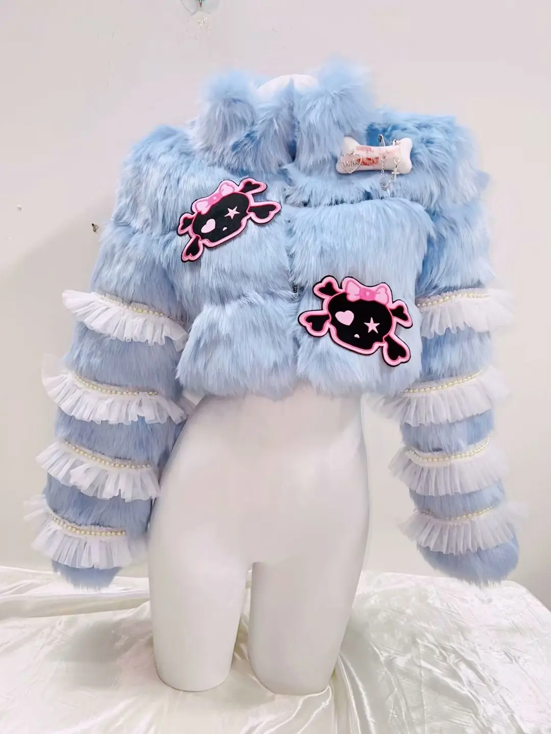 gothic clothes y2k clothes y2k fashion vintage PinkFaux Fur y2k accessories y2k Faux Fur Harajuku Faux Fur Kawaii Faux Fur