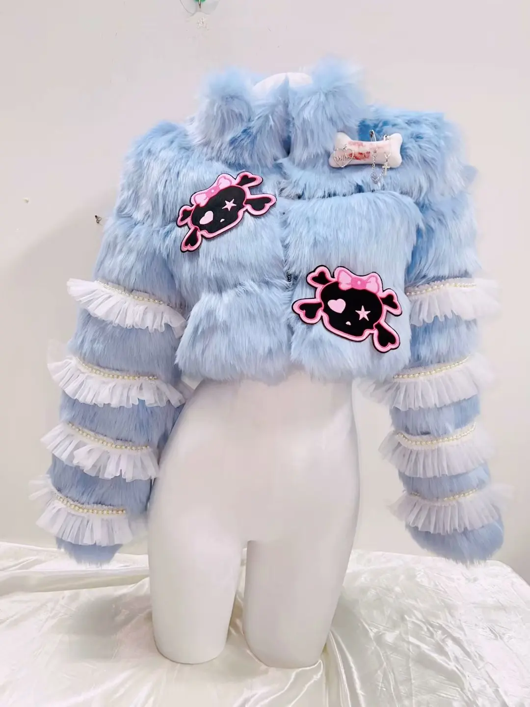 gothic clothes y2k clothes y2k fashion vintage PinkFaux Fur y2k accessories y2k Faux Fur Harajuku Faux Fur Kawaii Faux Fur