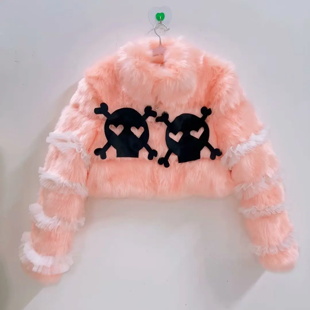 gothic clothes y2k clothes y2k fashion vintage PinkFaux Fur y2k accessories y2k Faux Fur Harajuku Faux Fur Kawaii Faux Fur
