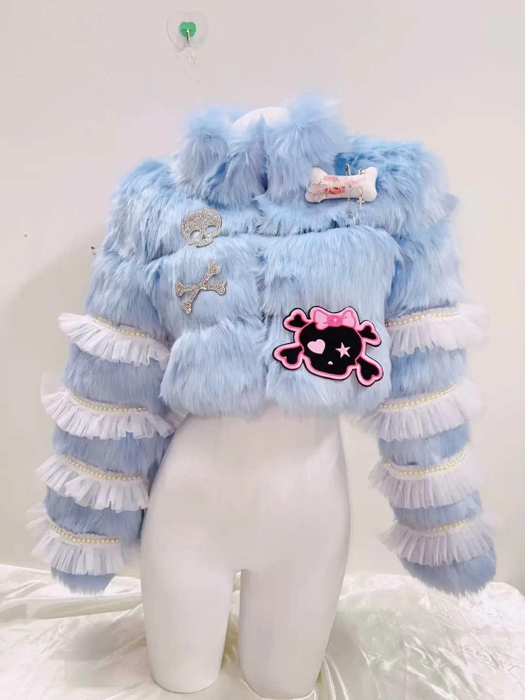 gothic clothes y2k clothes y2k fashion vintage PinkFaux Fur y2k accessories y2k Faux Fur Harajuku Faux Fur Kawaii Faux Fur