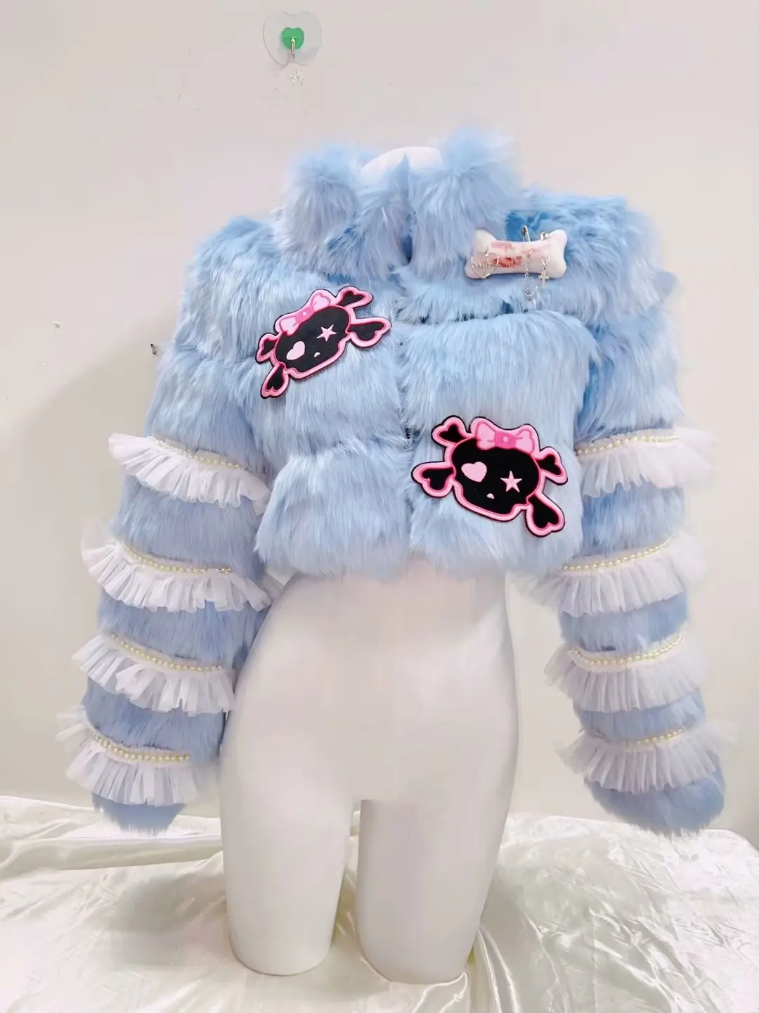 gothic clothes y2k clothes y2k fashion vintage PinkFaux Fur y2k accessories y2k Faux Fur Harajuku Faux Fur Kawaii Faux Fur