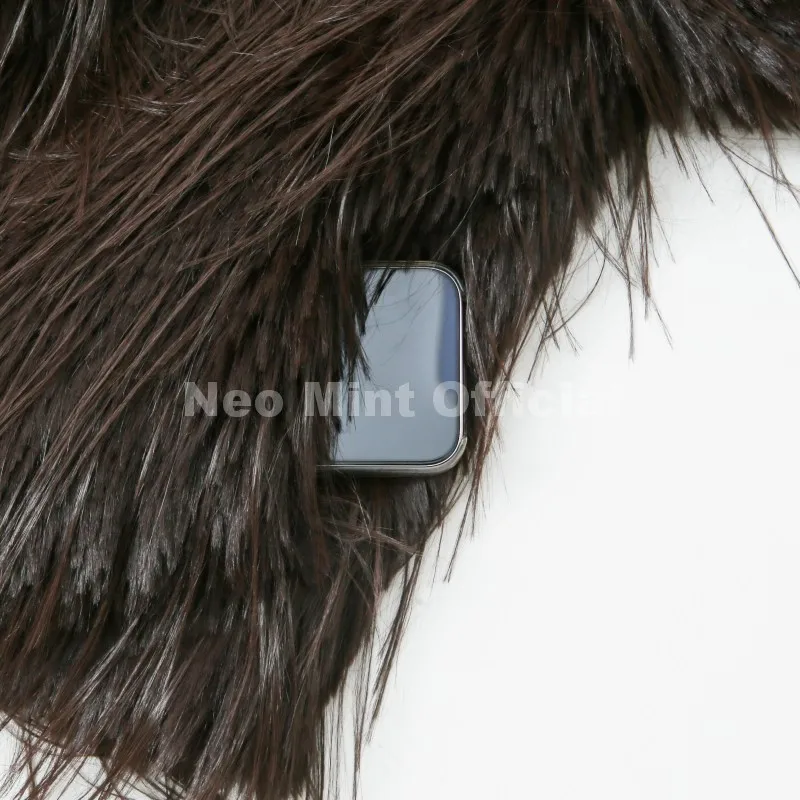 Neo Mint Winter 2025 Tassels Faux Fur Coat for Women Stylish Chic Fluffy Fur Jacket Furry Fox Fur Overcoat Girl Shaggy Outerwear
