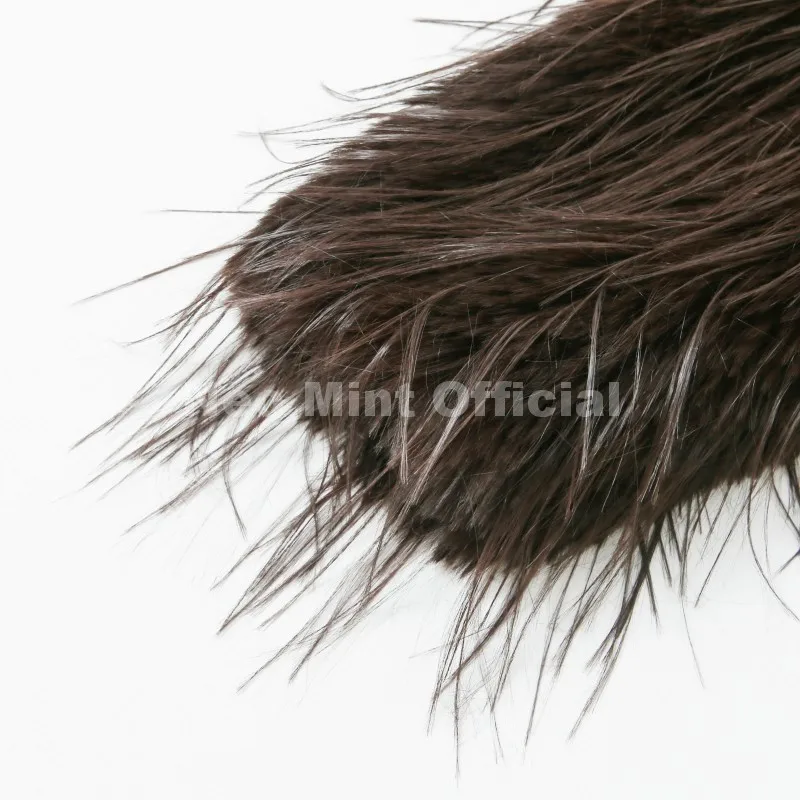Neo Mint Winter 2025 Tassels Faux Fur Coat for Women Stylish Chic Fluffy Fur Jacket Furry Fox Fur Overcoat Girl Shaggy Outerwear