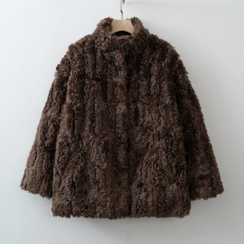 faux fur coat women