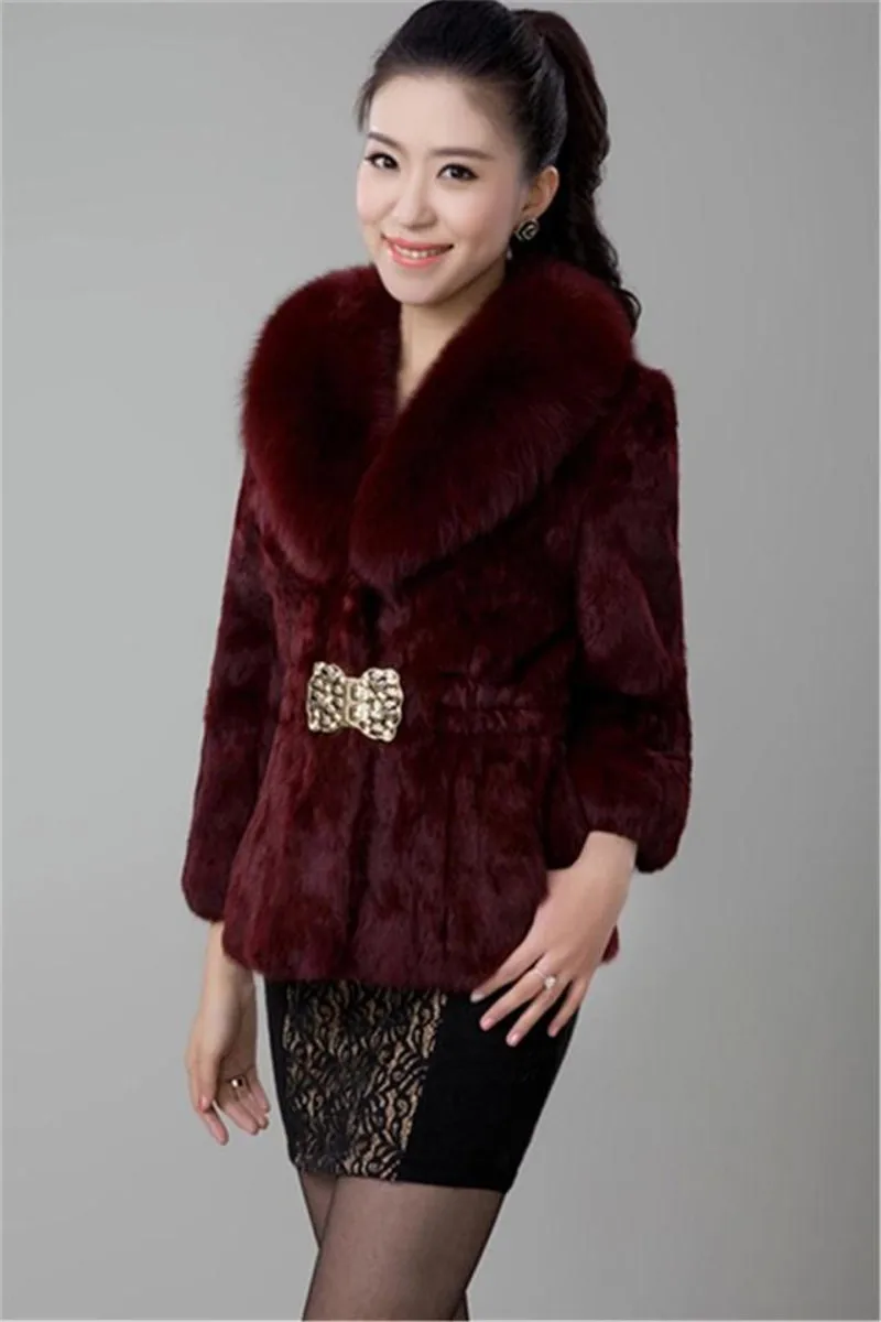 New Short Fur Coat Women Jacket 2026 Autumn Winter Imitation Rabbit Hair Short Korean Loose Thin Large Fur Collar Women Coat