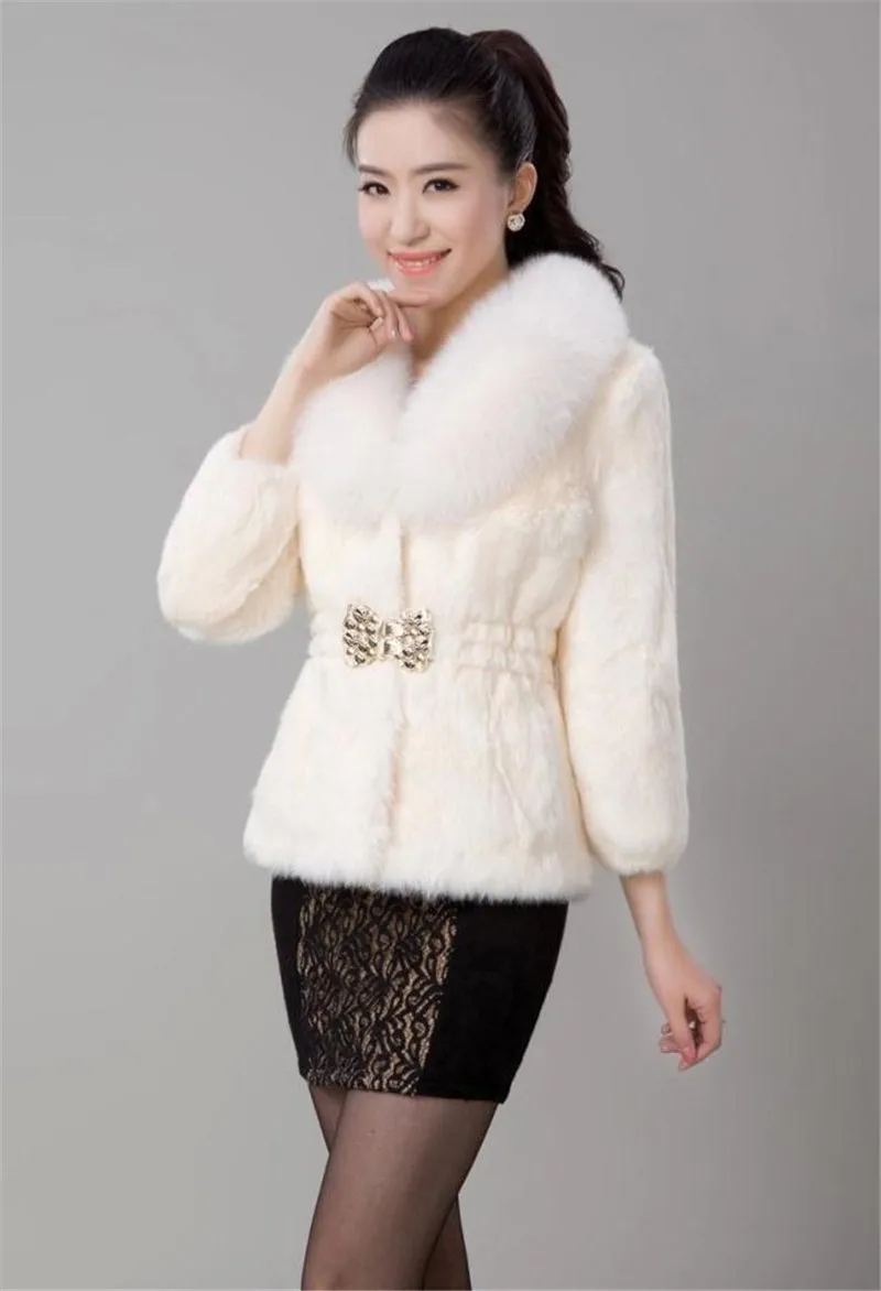New Short Fur Coat Women Jacket 2026 Autumn Winter Imitation Rabbit Hair Short Korean Loose Thin Large Fur Collar Women Coat