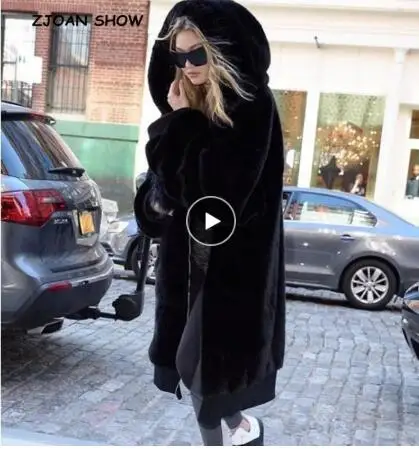 Fashion Contrast Multi Color Faux Fur Coat Long Hairy Shaggy Outwear Women Autumn Winter Short Jacket Coat Tops