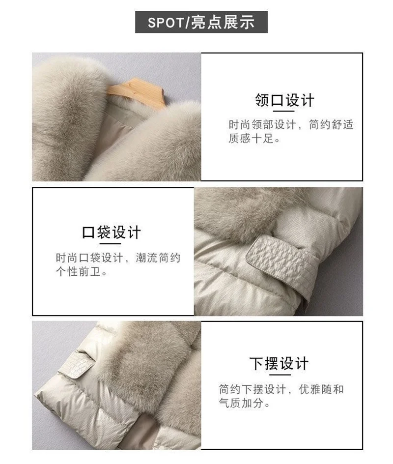 Vest Coat new Autumn Short Down Jacket Women Iimitation Fox Fur Vest Female Winter Wear Vest OutCoat waistcoat Sleeveless Coat