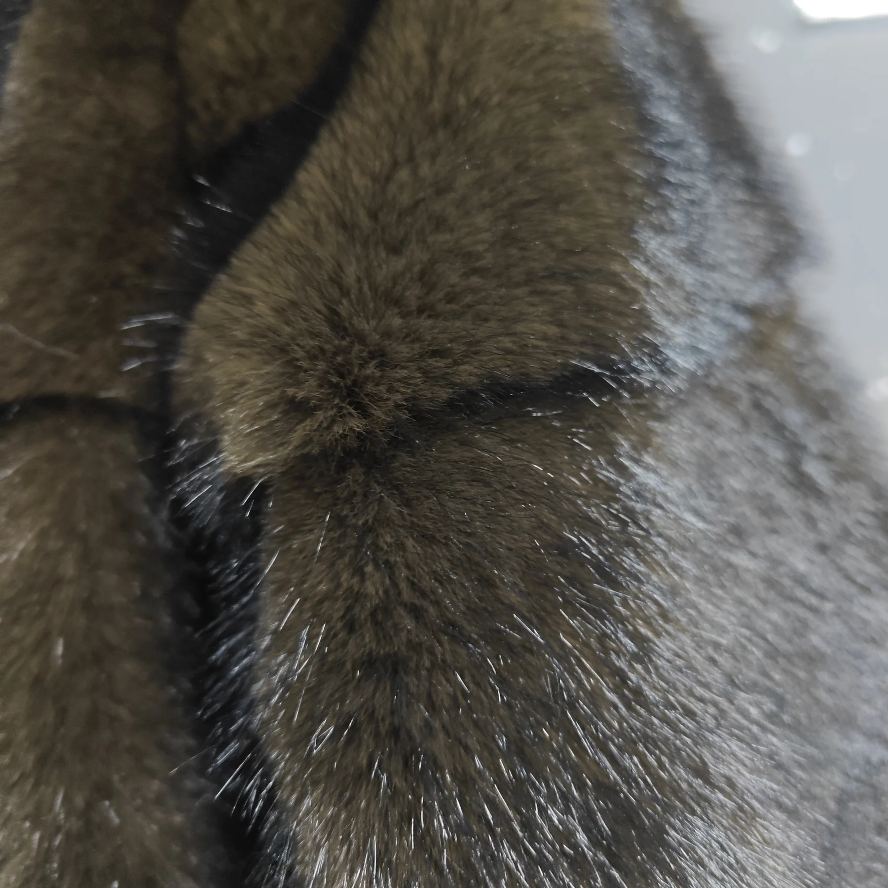 LANMREM Brown Hooded Women's Faux Mink Fur Coat Thick Autumn Winter Chic New Cardigan Mid Length Loose Warm Jackets 2DB4632