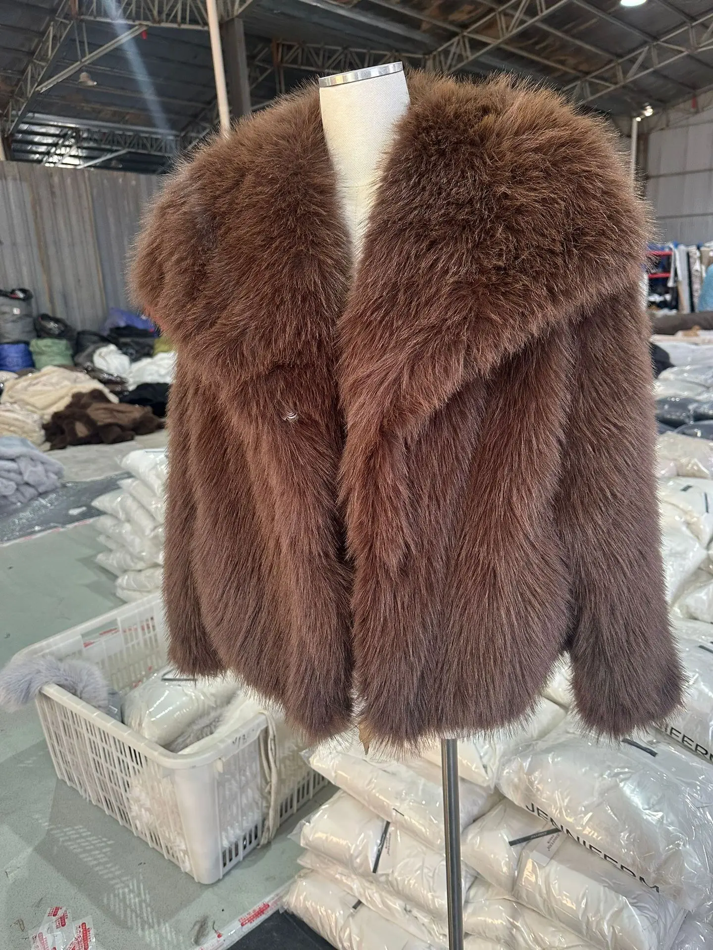 European American Winter New Fashion Women's Elegant Casual Trendy Simple Basic Faux Fur Cardigans Female Clothes Coats Tops