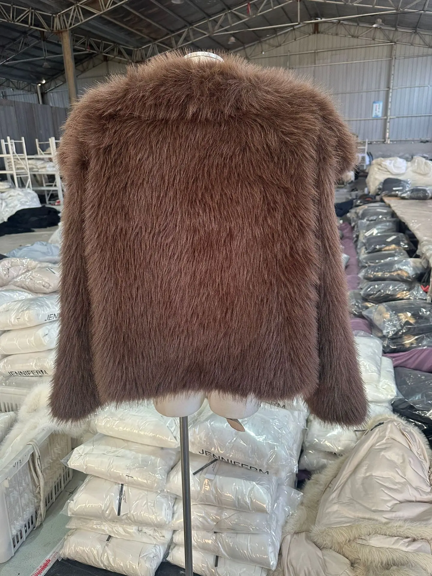 European American Winter New Fashion Women's Elegant Casual Trendy Simple Basic Faux Fur Cardigans Female Clothes Coats Tops