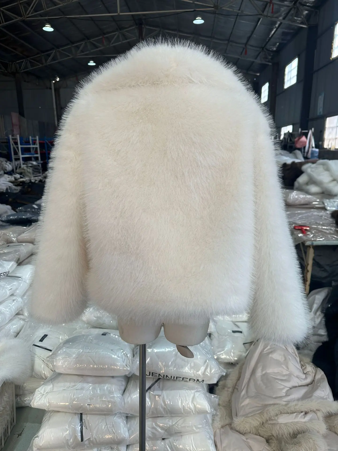 European American Winter New Fashion Women's Elegant Casual Trendy Simple Basic Faux Fur Cardigans Female Clothes Coats Tops