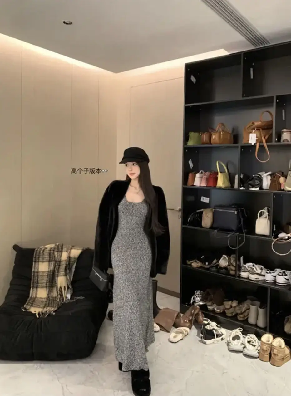 Faux Mink Fur Coat for Women, Covered Open Stitch , V-Neck Jacket,Thick Warm Female Clothes,Autumn and Winter, New, 2024