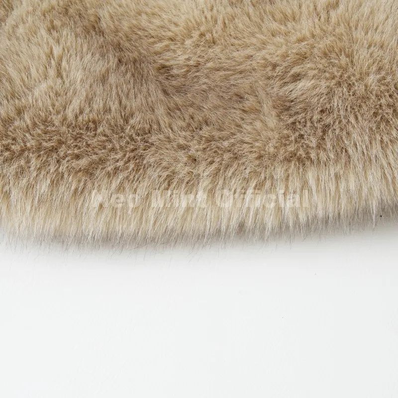 Neo Mint Exclusive Women Winter Hooded Faux Fur Coat Chic Street Fashion Girls Fluffy Fox Fur Jacket Thick Warm Shaggy Overcoat