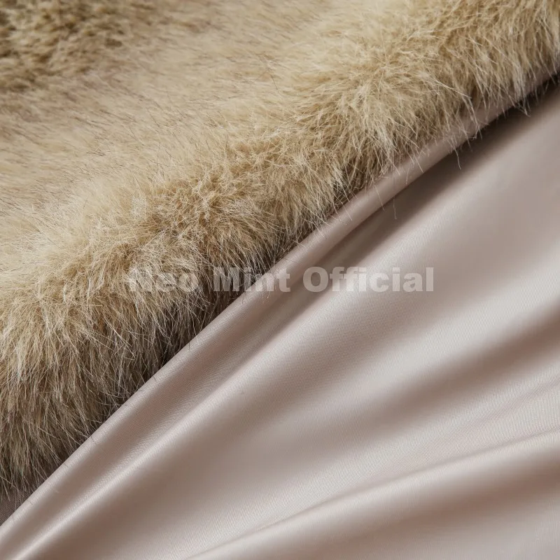 Neo Mint Exclusive Women Winter Hooded Faux Fur Coat Chic Street Fashion Girls Fluffy Fox Fur Jacket Thick Warm Shaggy Overcoat