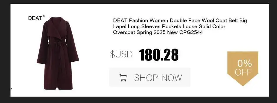 DEAT Fashion Tie Dye Faux Fur Coat Women's Lapel Loose Long Sleeves Plush Thick Overcoat Winter New 7A1355