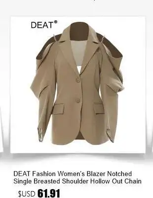 DEAT Fashion Tie Dye Faux Fur Coat Women's Lapel Loose Long Sleeves Plush Thick Overcoat Winter New 7A1355