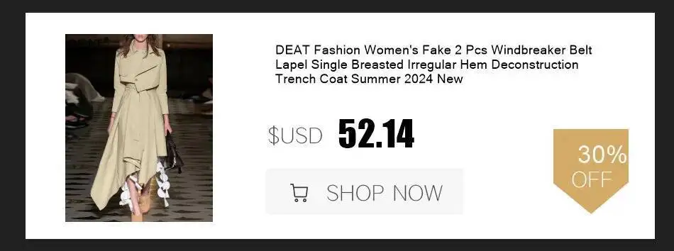 DEAT Fashion Tie Dye Faux Fur Coat Women's Lapel Loose Long Sleeves Plush Thick Overcoat Winter New 7A1355