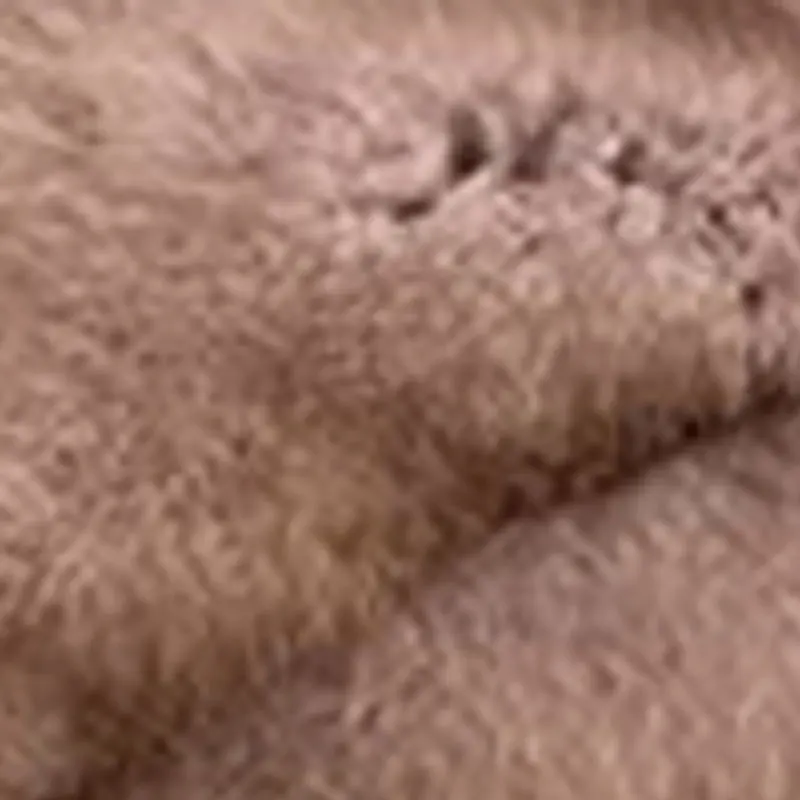 Women's Elegant Fake Fur Jacket Fashion Winter New Sleeve Bell Lapel Long Sleeve Coat Luxury Daily High Street Lady Outwear 2026