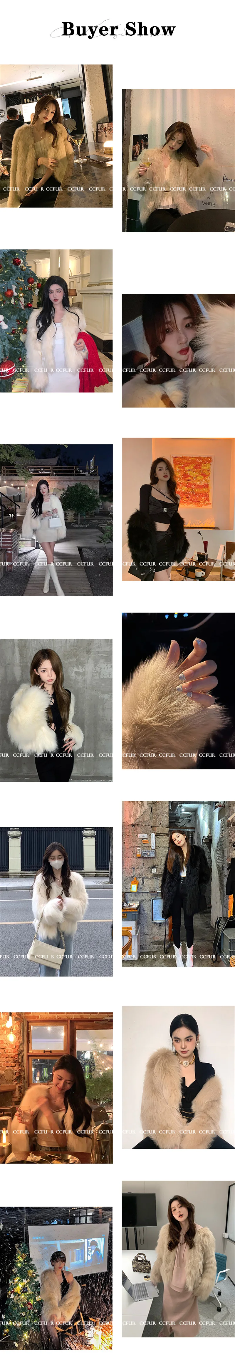 FANIECES Faux Fur Coat Women Luxury Collarless Short Fur Outwear Winter Elegant Thick Artificial Fur Jacket Warm Shaggy Overcoat