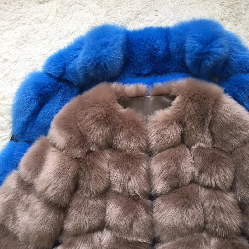 ZADORIN New Luxury Splicing Long Faux Fur Coat Woman Thick Warm Winter Fashion Fluffy Jacket Faux Fur Coats for Woman Outerwears