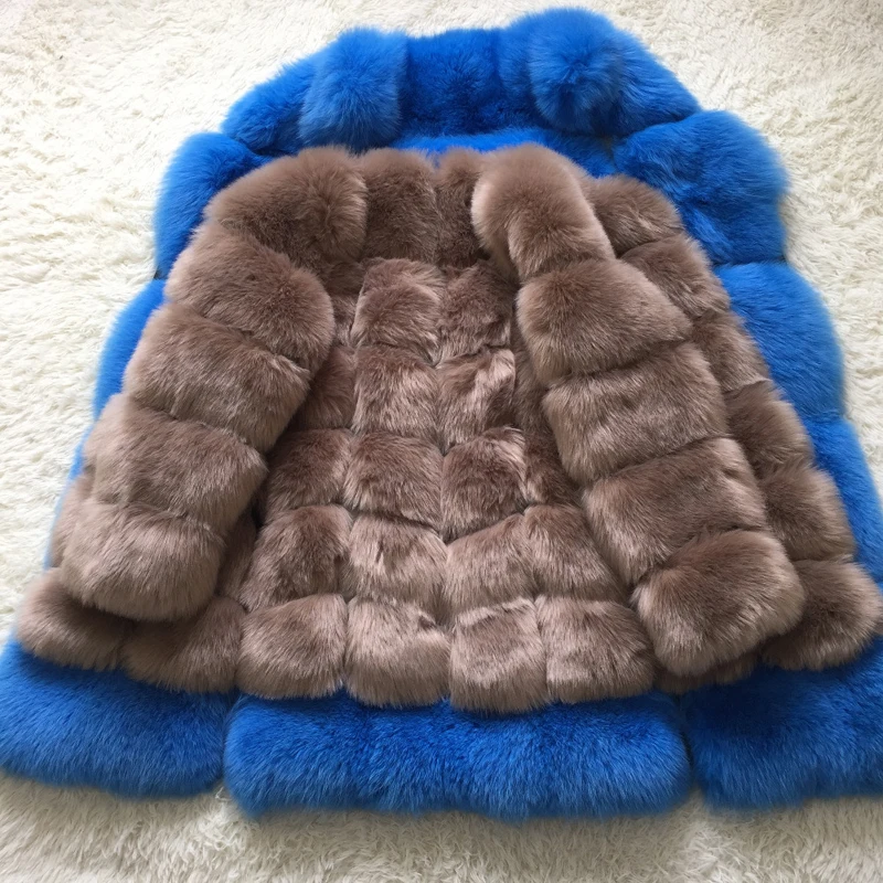 ZADORIN New Luxury Splicing Long Faux Fur Coat Woman Thick Warm Winter Fashion Fluffy Jacket Faux Fur Coats for Woman Outerwears