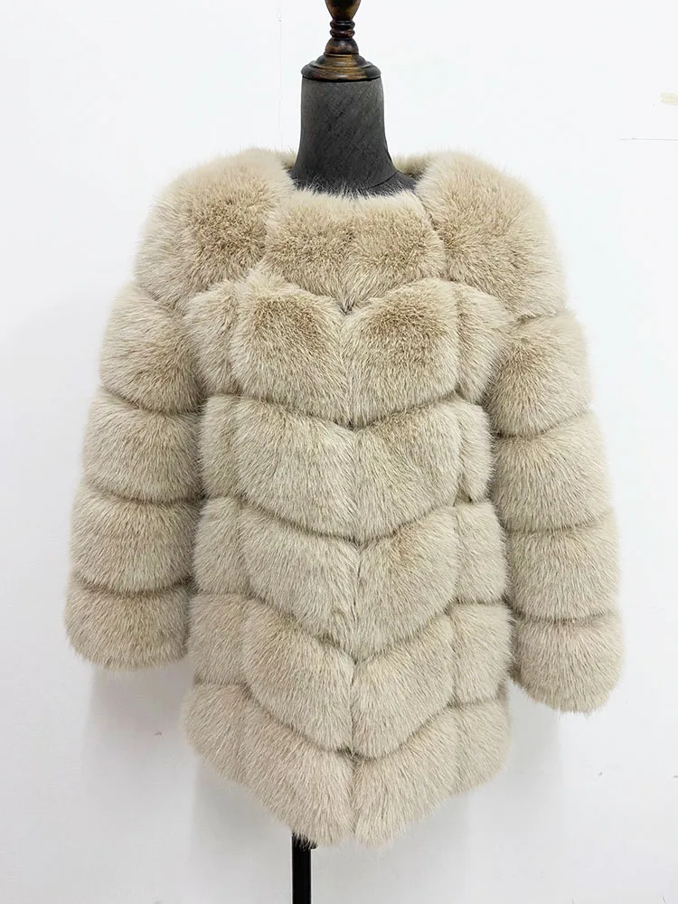 ZADORIN New Luxury Splicing Long Faux Fur Coat Woman Thick Warm Winter Fashion Fluffy Jacket Faux Fur Coats for Woman Outerwears