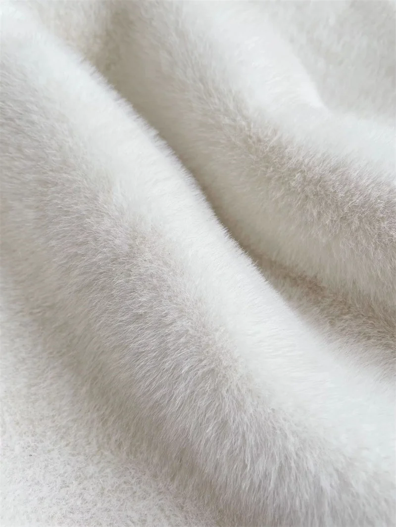 Women's Winter Fur Fur One Piece Coat 2024 New Long Thickened Fur Coat Female Imitation Mink Hair Loose Warm Cardigan Suit Coat