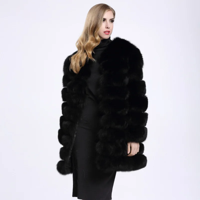 ZADORIN Winter Luxury Long Mink Fur Coats Woman Warm Faux Fur Coat Long Sleeve Fluffy Fur Jacket Woman Overcoat Fur Faux Coat
