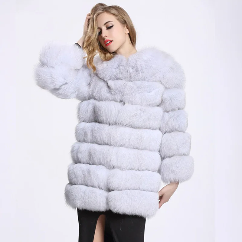 ZADORIN Winter Luxury Long Mink Fur Coats Woman Warm Faux Fur Coat Long Sleeve Fluffy Fur Jacket Woman Overcoat Fur Faux Coat