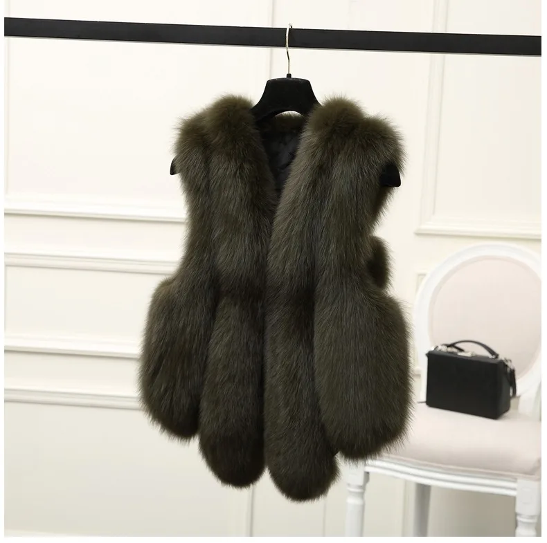 ZADORIN Autumn Winter Clothes Woman Fluffy Black White Faux Fur Coat Women V Neck Short Faux Fur Vest Top Jackets Veste Femme