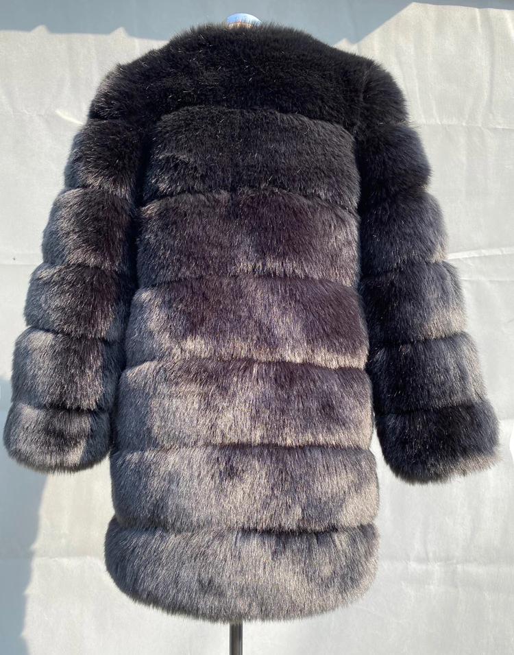 ZADORIN Winter New Long Furry Faux Fur Coat Jackets Woman Thick Warm Fluffy Faux Fur Jacket Causal Party Overcoat Streetwear