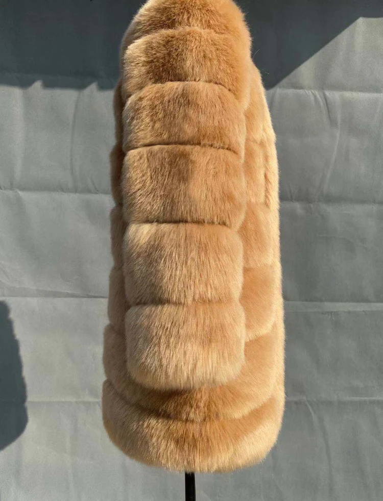ZADORIN Winter New Long Furry Faux Fur Coat Jackets Woman Thick Warm Fluffy Faux Fur Jacket Causal Party Overcoat Streetwear