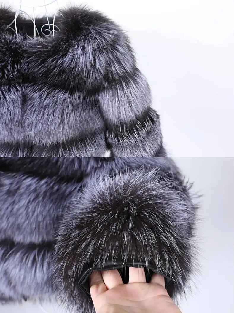 Faux Fur Coat Women's Jacket Winter Fashion Warm Thick Fox Raccoon Leather Brown Plus Size Especially Fake Fur Cold Coat