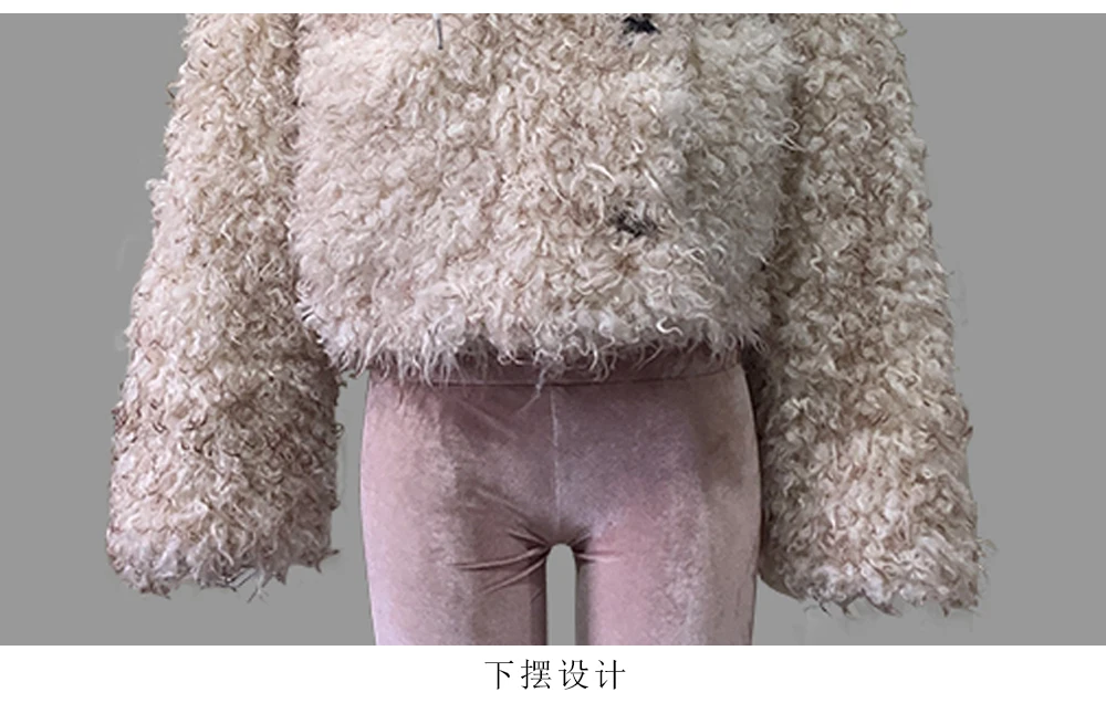 Nerazzurri Winter Short Oversized Thick Warm Shaggy Fuzzy Faux Mongolian Fur Coat Women Luxury Clothes 2026 Fluffy Hooded Jacket