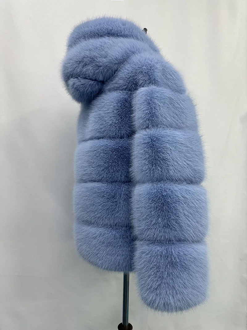 Women Hooded Thick Jackets Fur Faux Solid Zipper Coat Long Sleeve Cardigan Spliced Hoodies Warm Streetwear Coats Winter