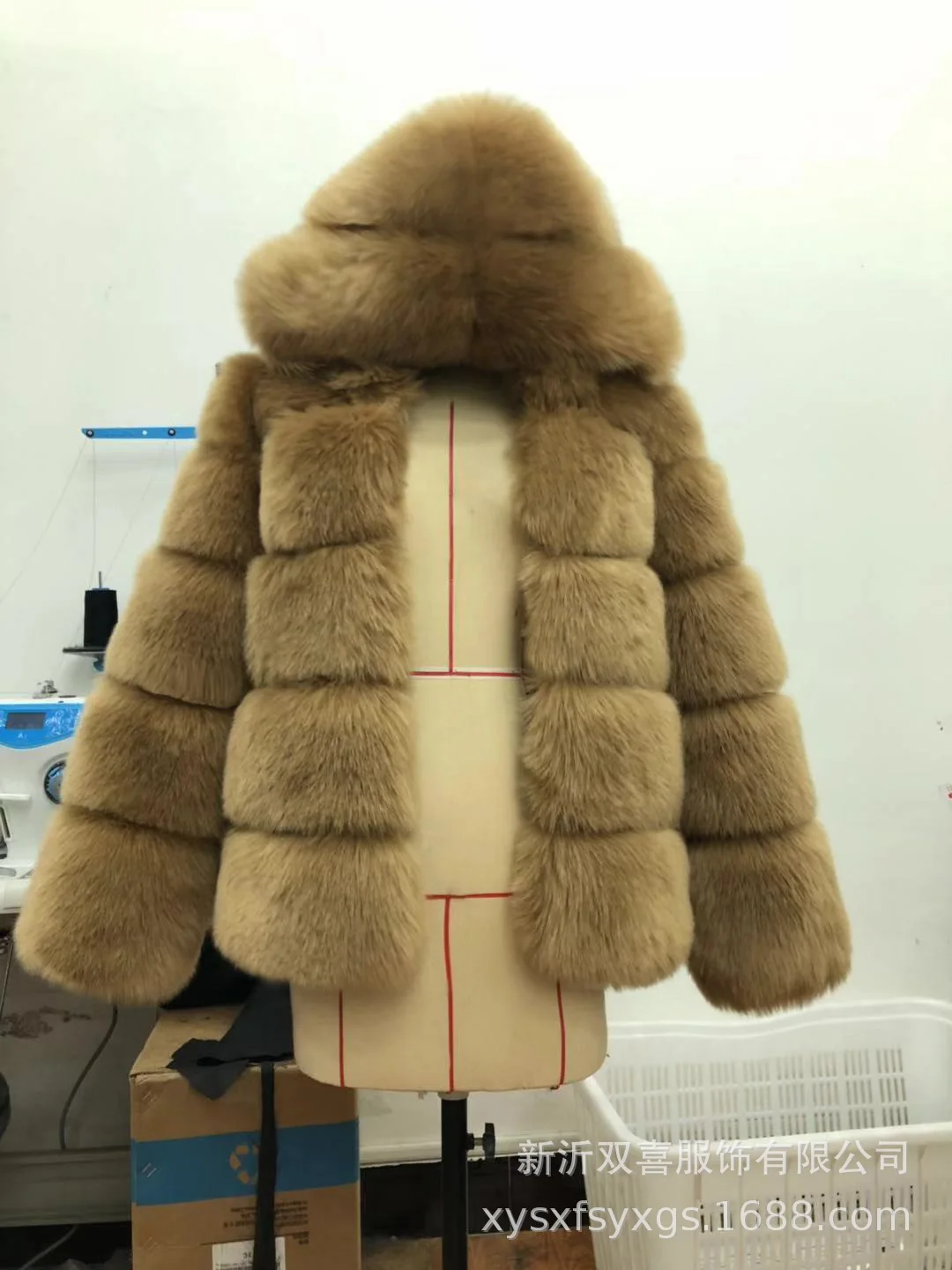 Women Hooded Thick Jackets Fur Faux Solid Zipper Coat Long Sleeve Cardigan Spliced Hoodies Warm Streetwear Coats Winter