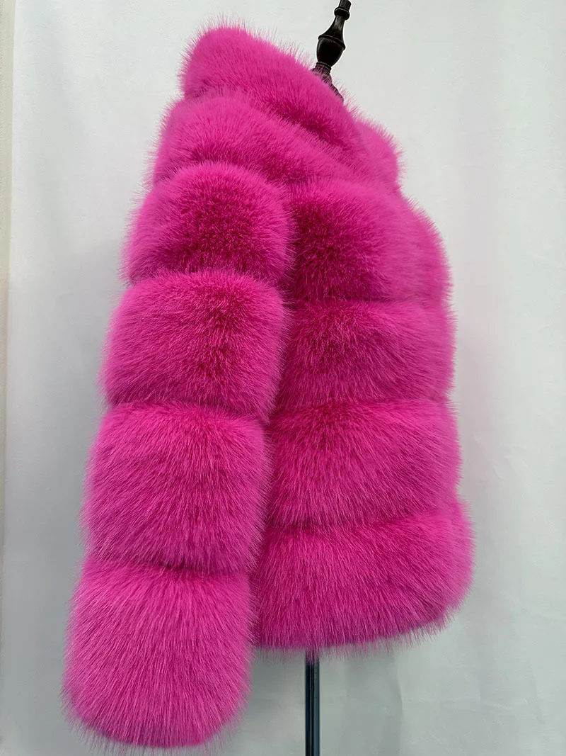 Women Hooded Thick Jackets Fur Faux Solid Zipper Coat Long Sleeve Cardigan Spliced Hoodies Warm Streetwear Coats Winter
