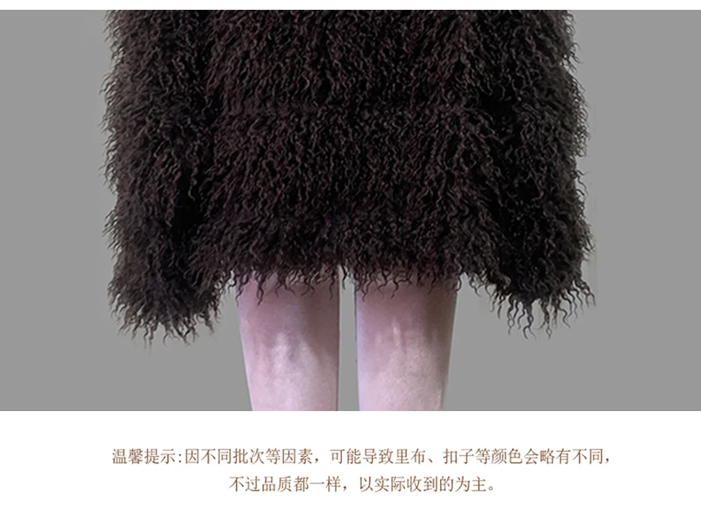 Nerazzurri Winter Short Oversized Warm Shaggy Fuzzy Striped Faux Mongolian Fur Coat Women High Quality Fluffy Hooded Jacket 2026