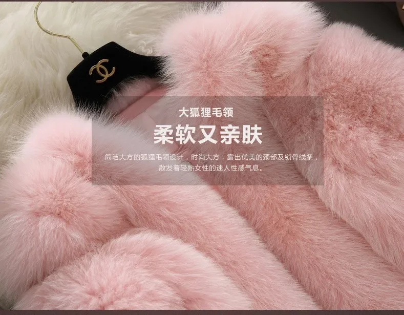 Winter Fur Coat Women Clothing Patchwork Faux Fur Jacket Luxury Brand Cropped Jackets Streetwear Warm Thick Short Tops New